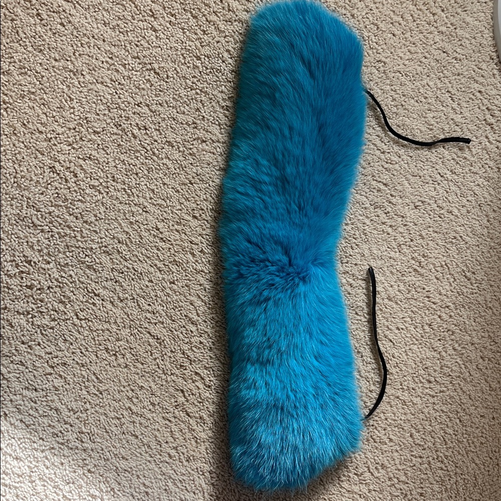 Turq neck wrap
